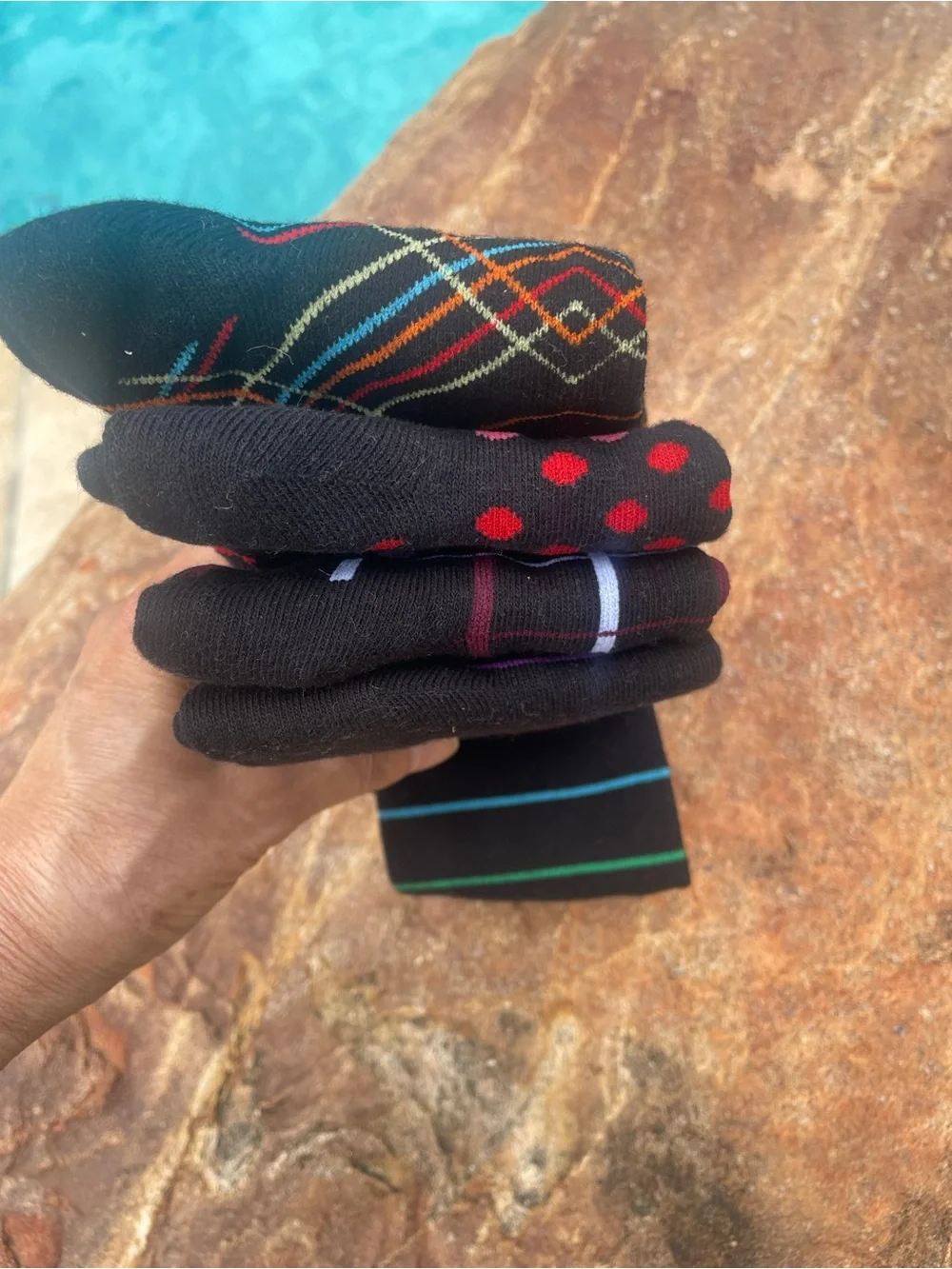 Mio Marino Funky Men’s Dress Socks - 4 Pack Size 10-13 NEW!